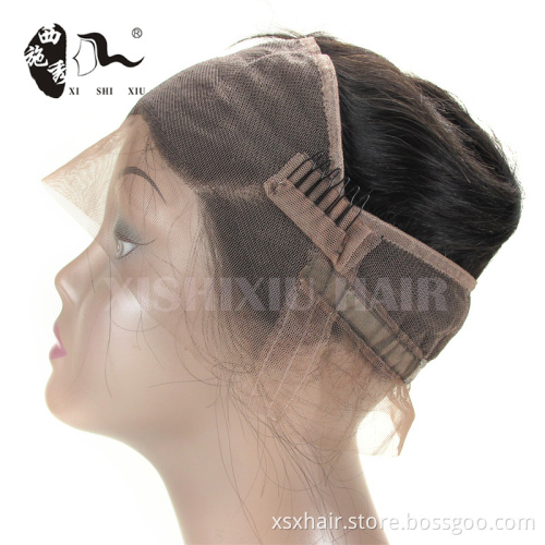 Wholesale Price 100% Human Hair 22*4cm 360 Full Lace Band Frontal